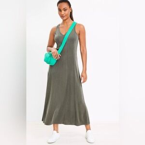 Lou and Grey sand washed midi dress